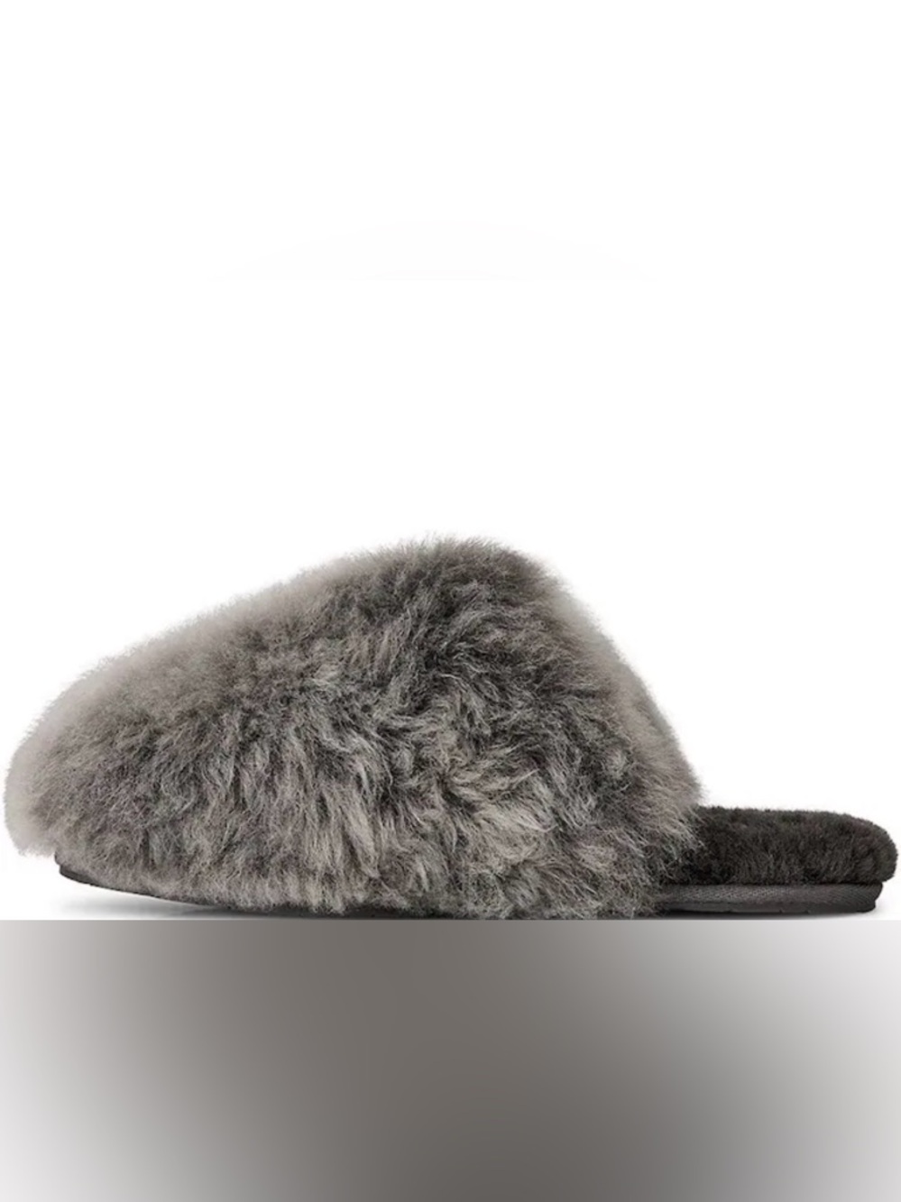 UGG Scufette Chalet Tipped Fur Slippers NEW Size 9 - Picture 2 of 4